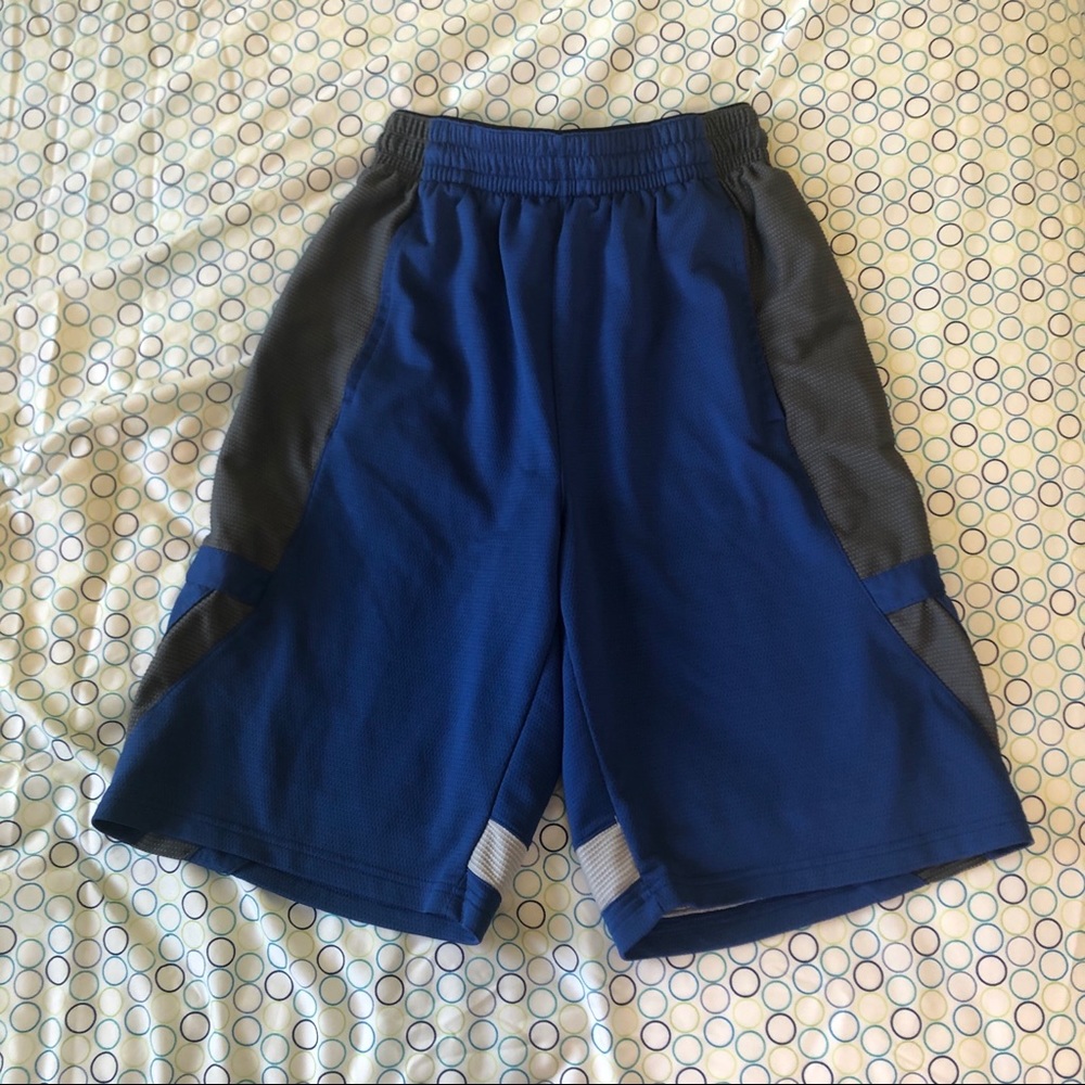 Champs blue basketball shorts S
